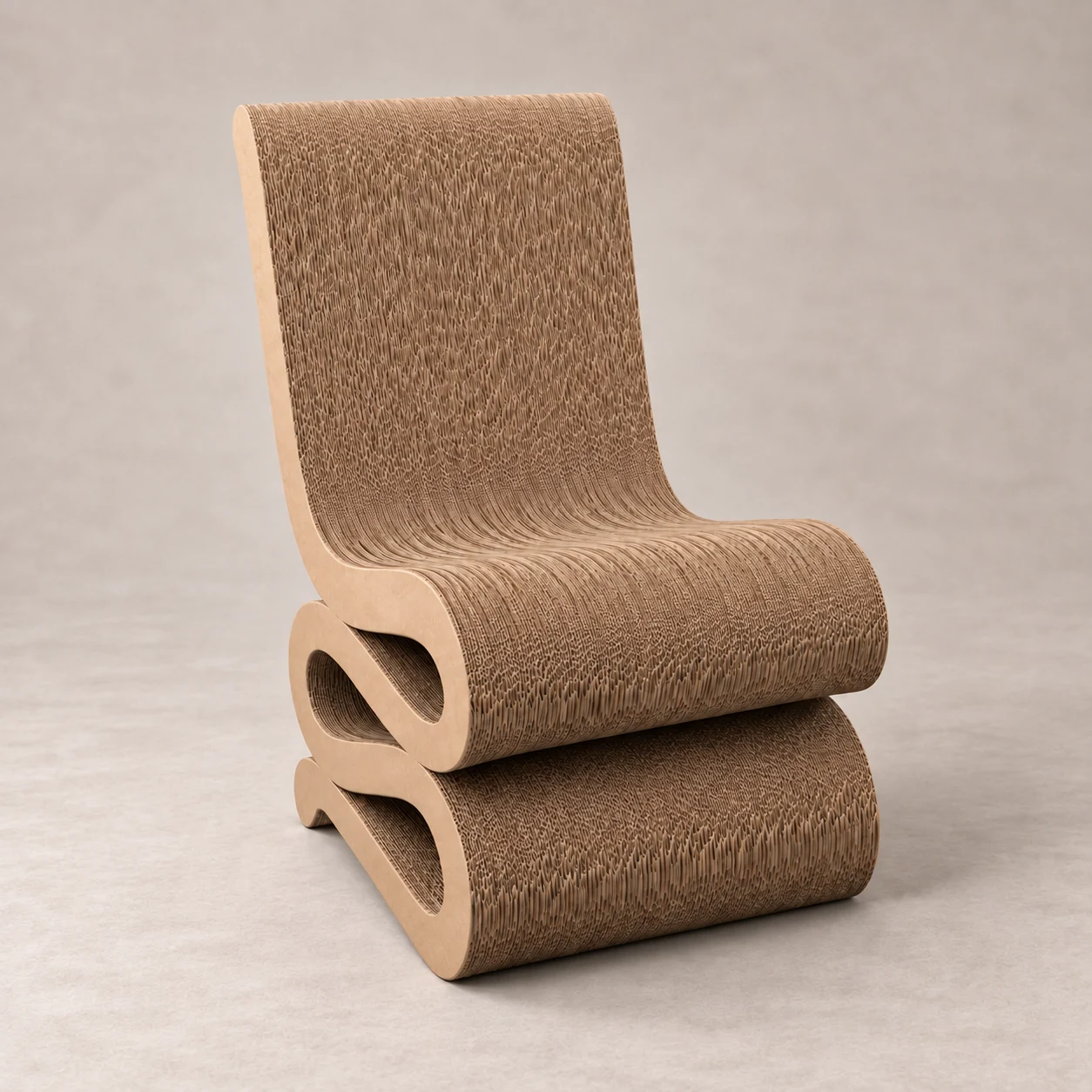 Mobilier en carton de la collection Augustin
